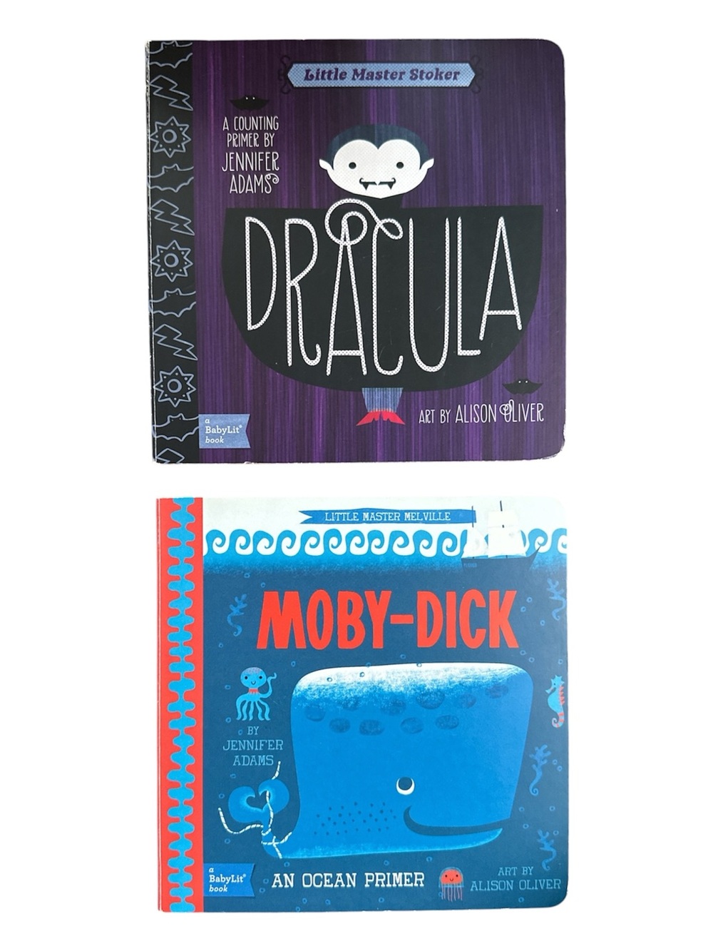 Little Masters Board Book Bundle: Dracula & Moby Dick